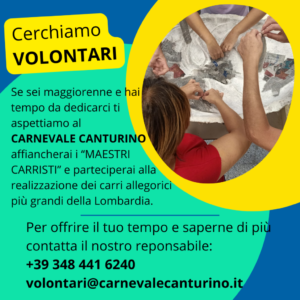 Cerchiamo Volontari